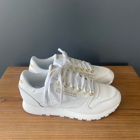 Reebok Classics - white and gold - Picture 2 of 4